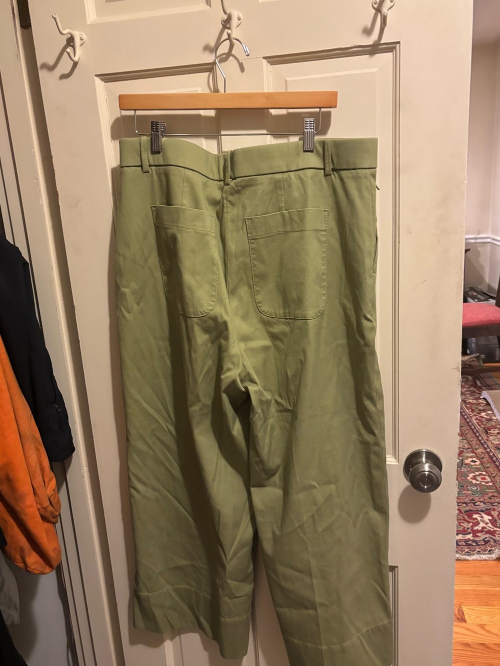 Spanx St Crop Wide Leg 2.0 Trouser- Cypress 1X - Picture 4 of 5